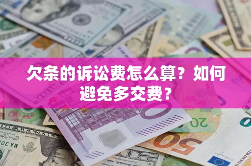 北京欠条的诉讼费怎么算？如何避免多交费？